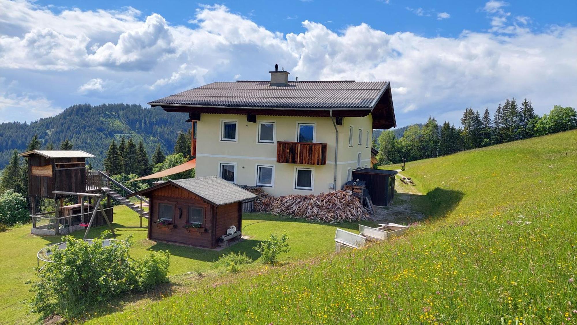 Ferienwohnung Haus Ellbrunn Filzmoos Exterior foto