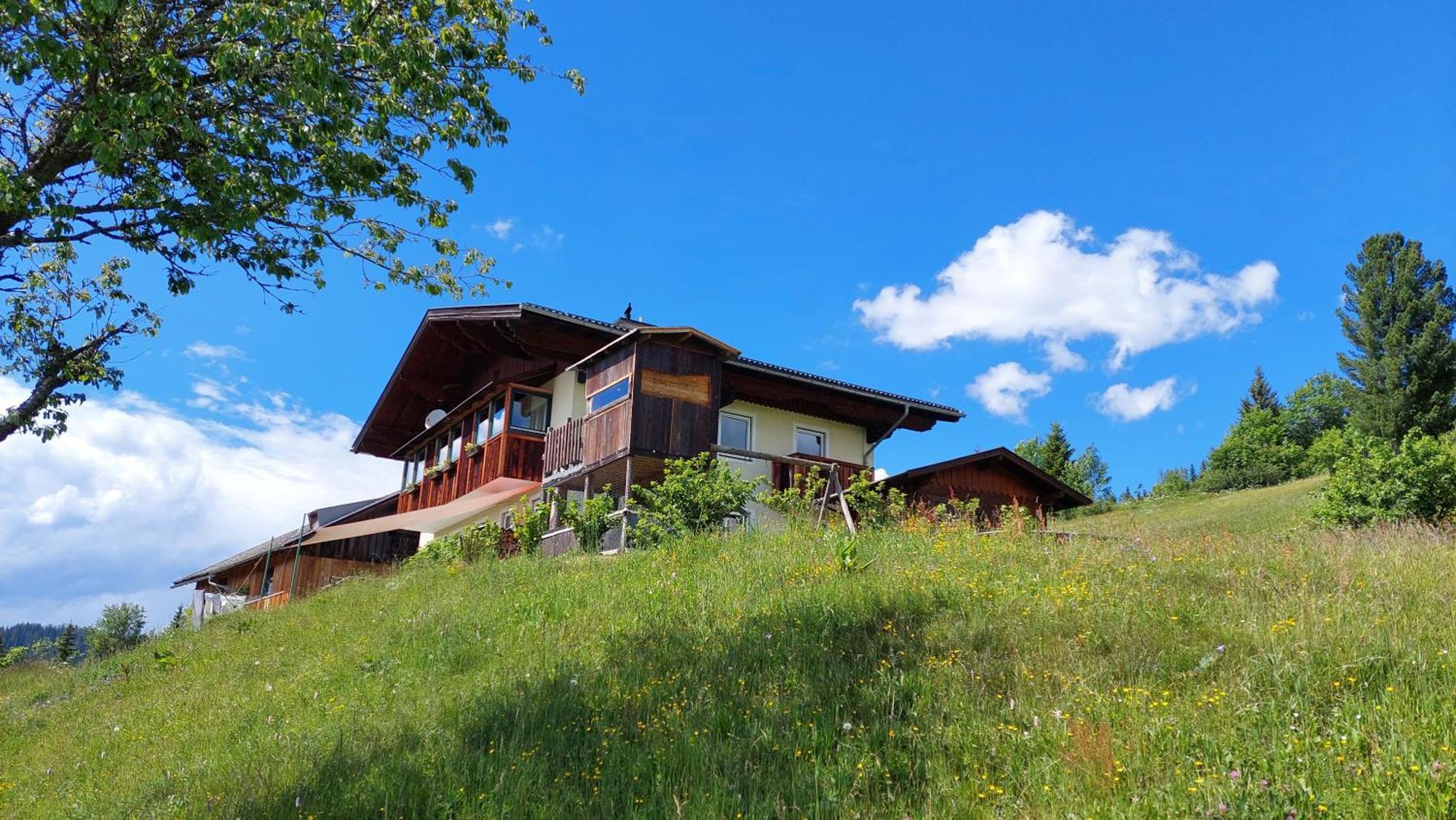 Ferienwohnung Haus Ellbrunn Filzmoos Exterior foto
